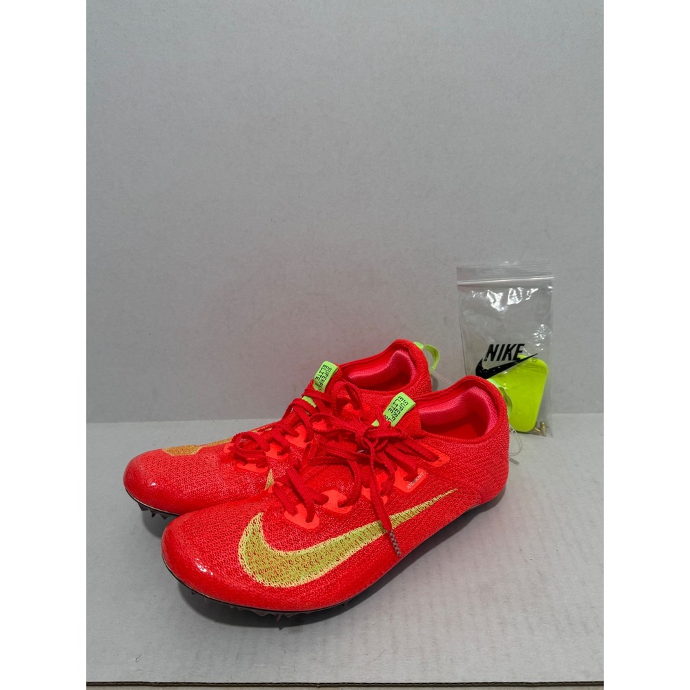 Nike Air Zoom Maxfly More Uptempo Mens Track Spikes 6.5 Crimson NWOB FZ9662-600